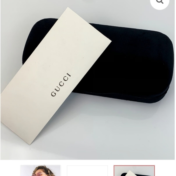 Gucci Gold Pink  GG1279s 003 Pink Woman Sunglasses - Picture 11 of 13